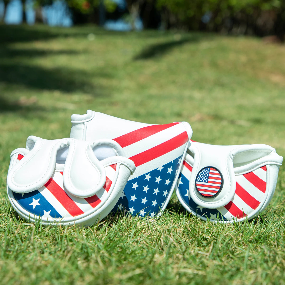 USA Patriotic Mallet Putter Cover | headcovers