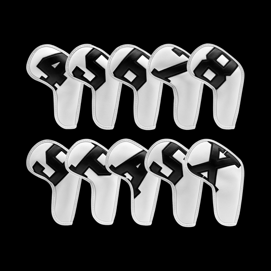 Golf Classic's Iron Headcovers (Black&White)