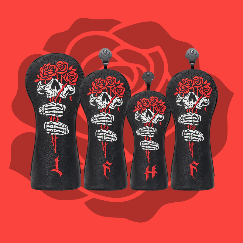 Skull Rose Headcover