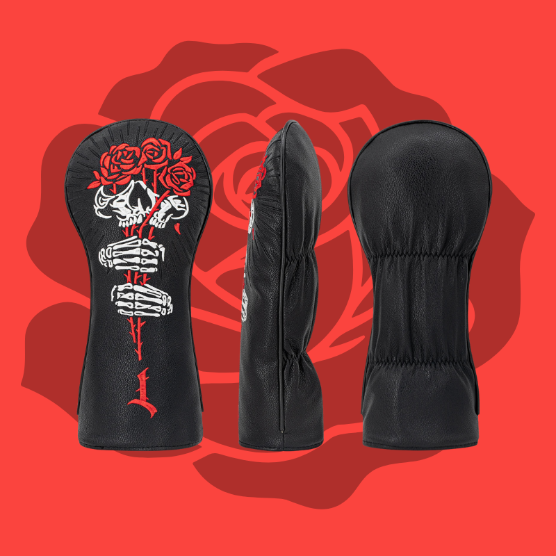 Skull Rose Headcover