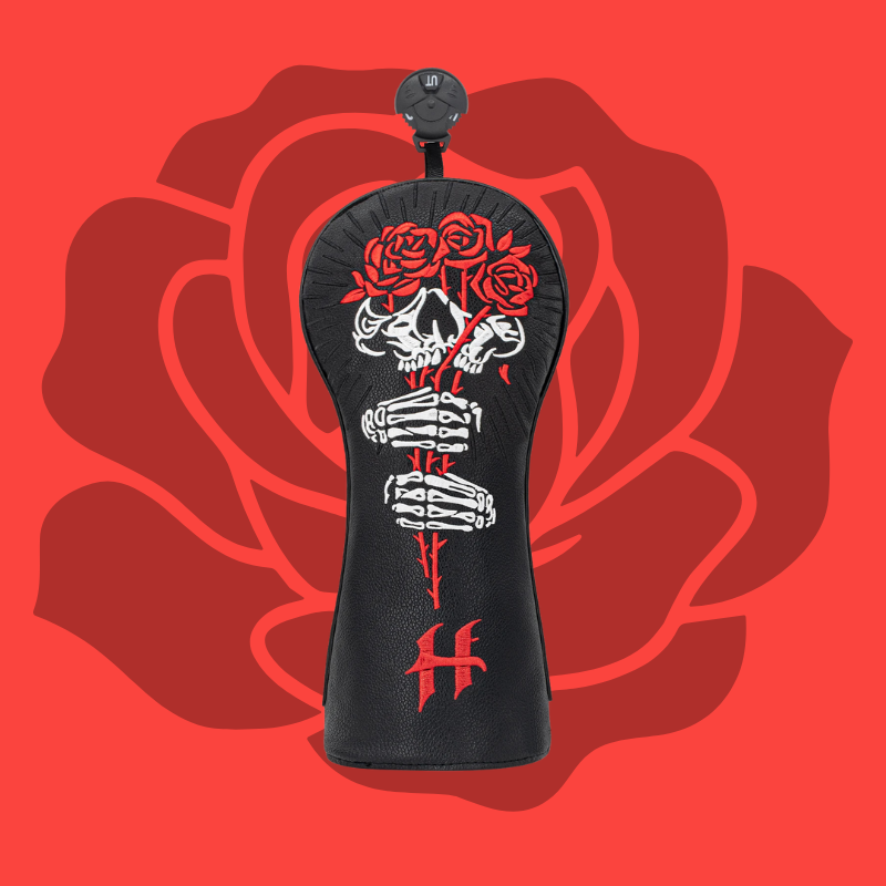 Skull Rose Headcover