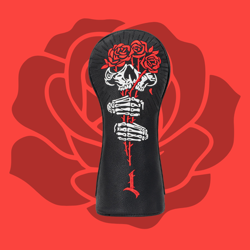 Skull Rose Headcover