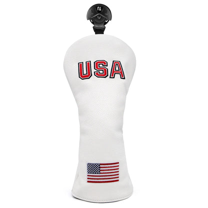 USA Flag Wood Covers | headcovers