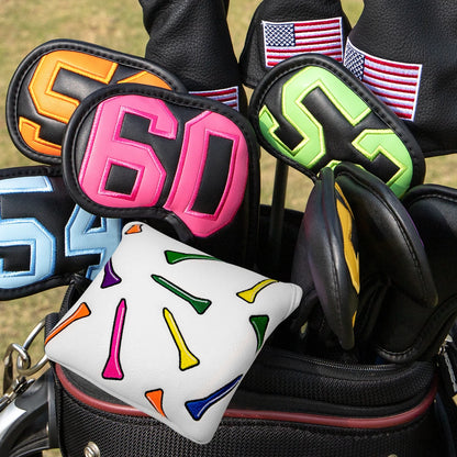 Tee Embroidery Mallet Putter Cover | headcovers