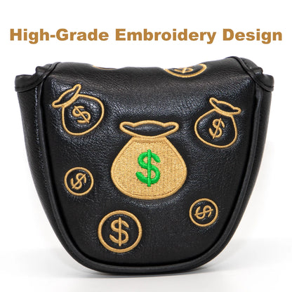 Golden Dollar Blade Putter Cover | headcovers