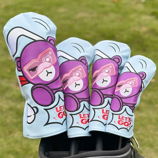 Super Bear Wood Covers | Headcovers