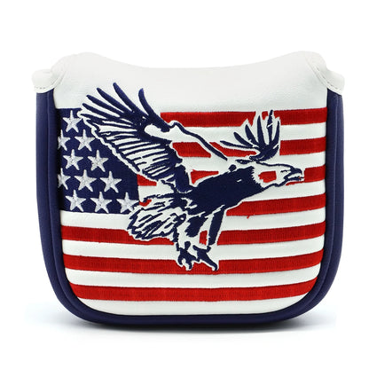 USA Flag Mallet Putter Cover | headcovers