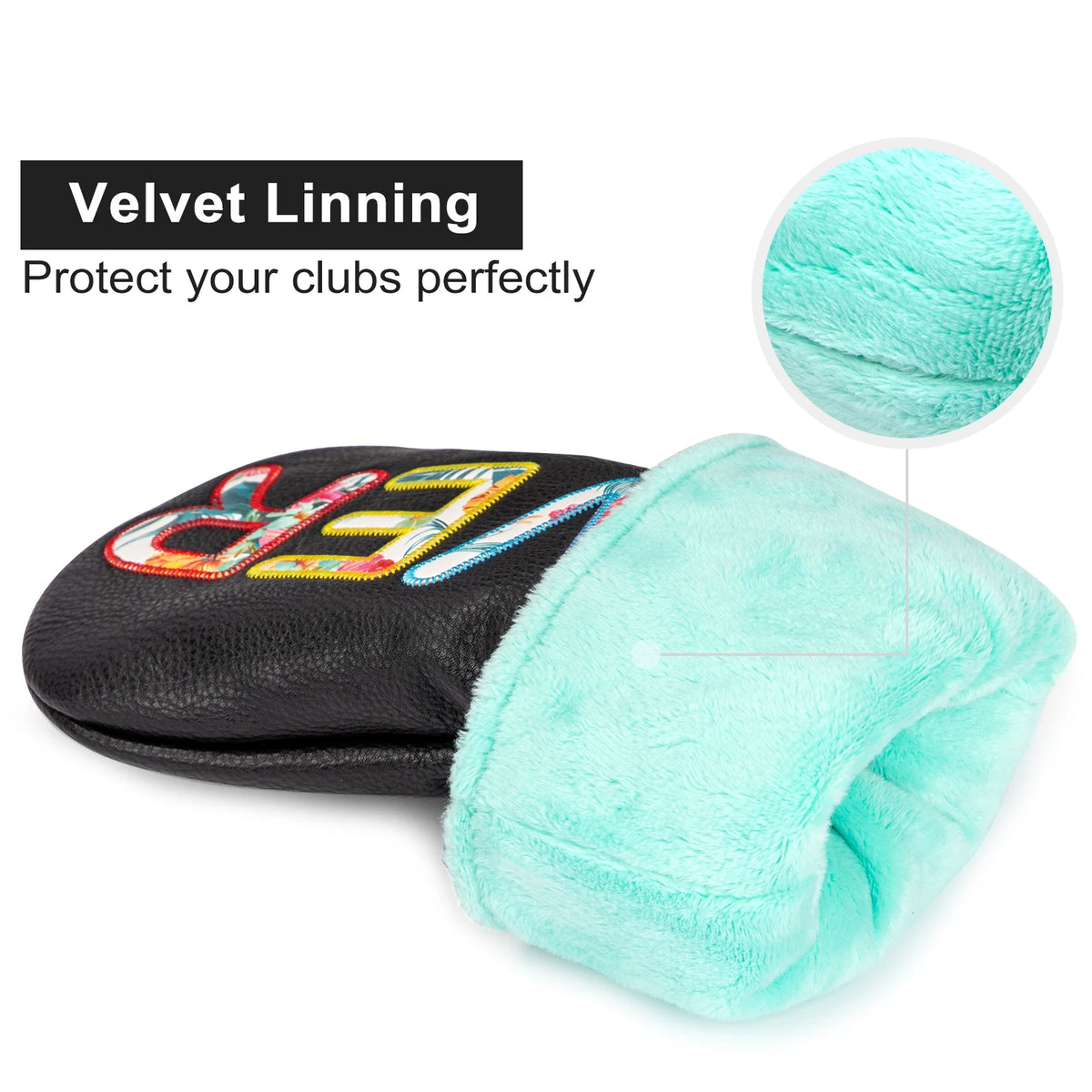 Neon Black Headcovers