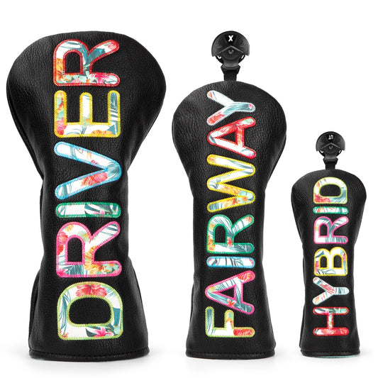 Neon Black Headcovers