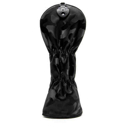 Black Skulls Wood Covers | headcovers