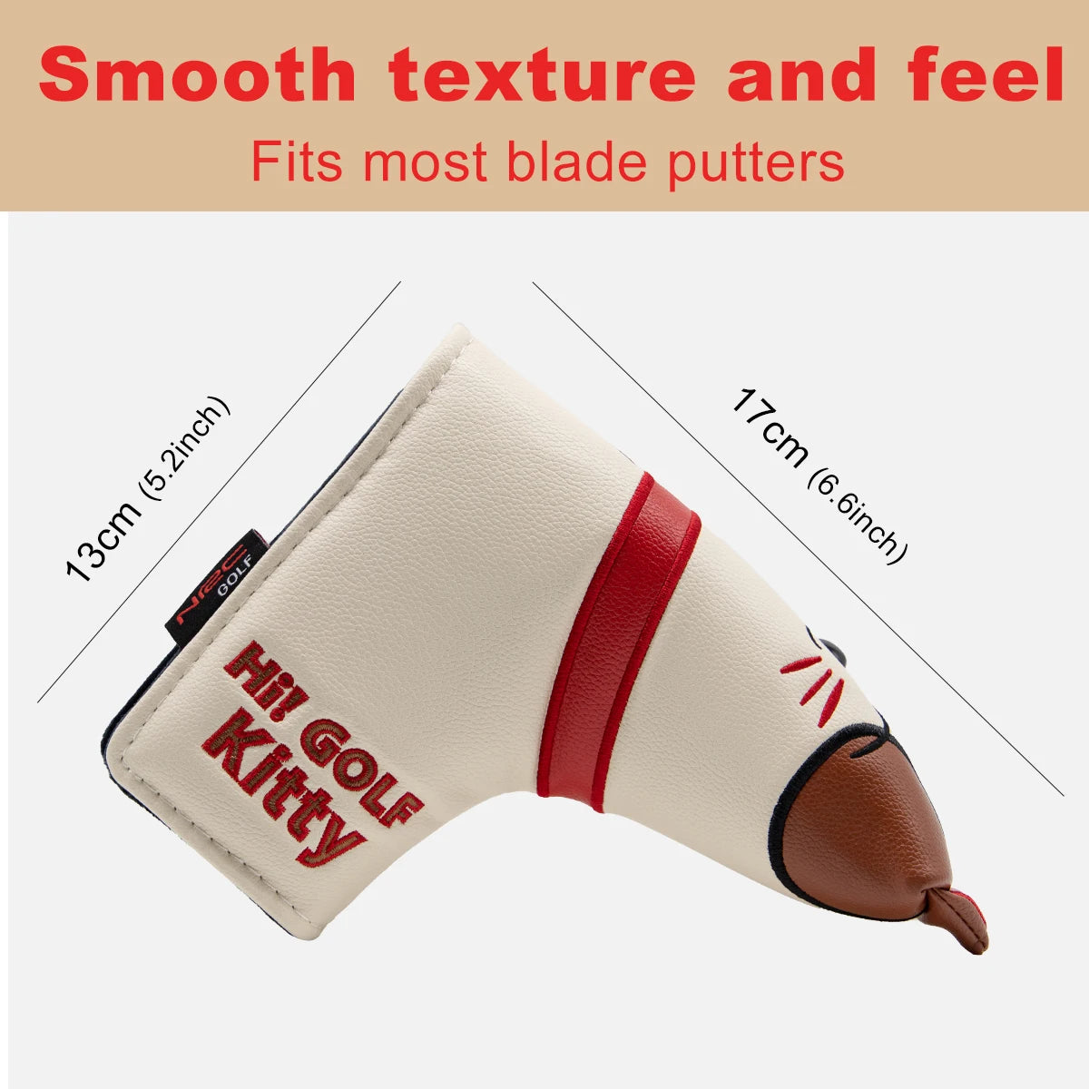 Cute Cat Blade Putter Cover | headcovers