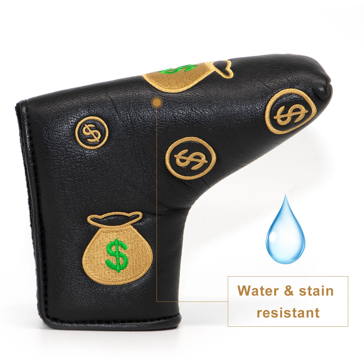 Golden Dollar Blade Putter Cover | headcovers