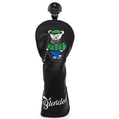 Dr.Bear Wood Covers Black | headcovers