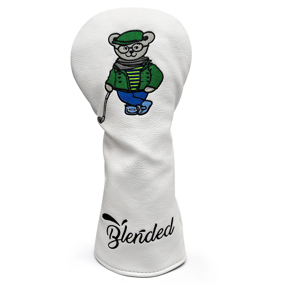 Dr.Bear Wood Covers White | headcovers