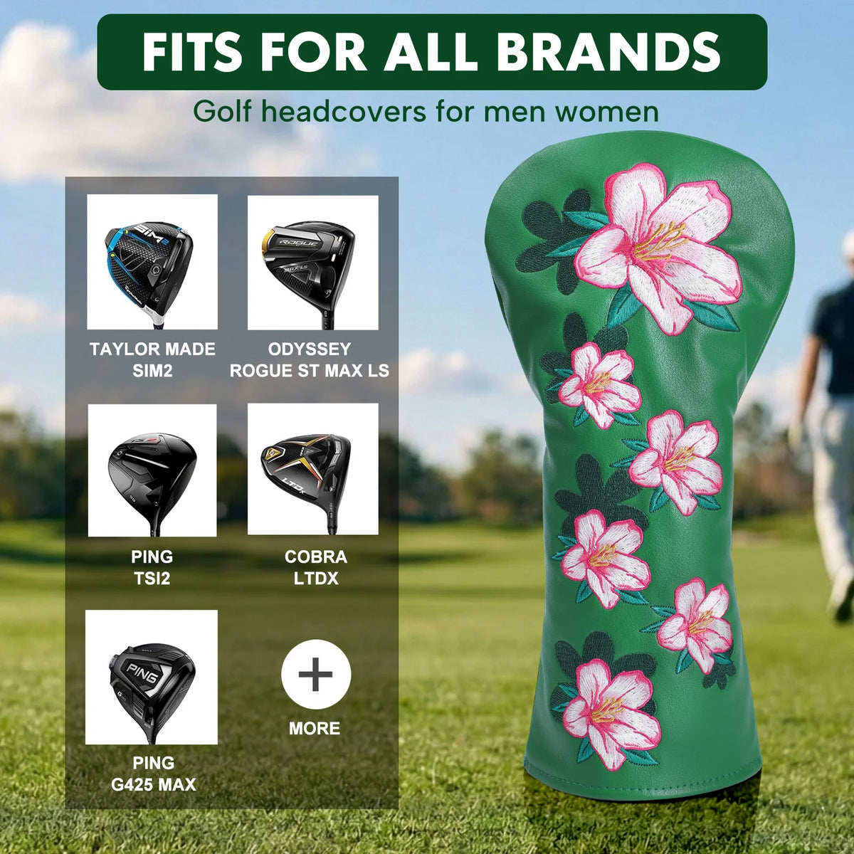 Azalea Wood Covers | Headcovers