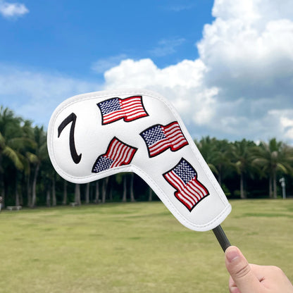 US Flag Patriotism Wood Covers | headcovers