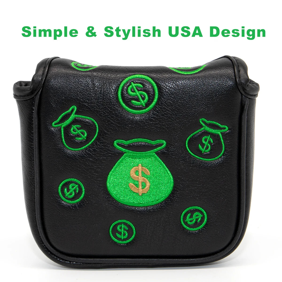 Golden Dollar Blade Putter Cover | headcovers