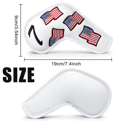 US Flag Patriotism Wood Covers | headcovers