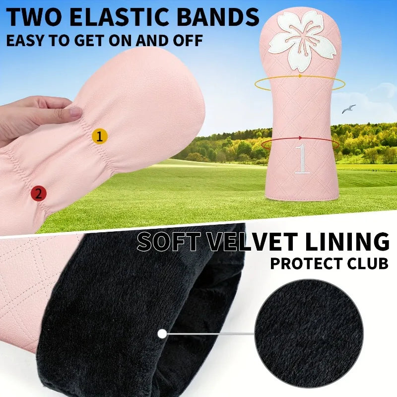 Cherry Blossom Wood Covers | Headcovers