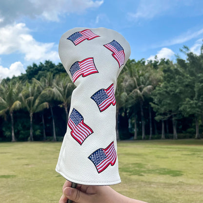 US Flag Patriotism Wood Covers | headcovers