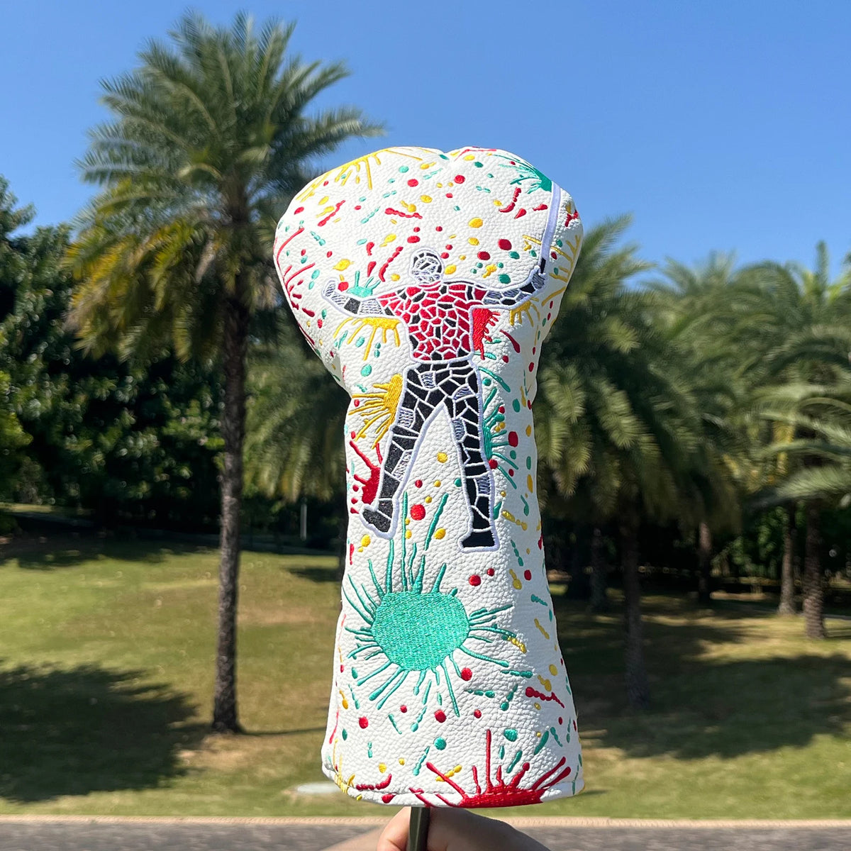 Colorful Leather Wood Covers | headcovers