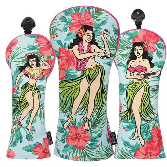 Hula Girl Wood Covers | Headcovers