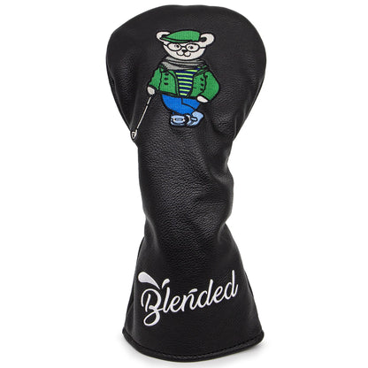 Dr.Bear Wood Covers Black | headcovers