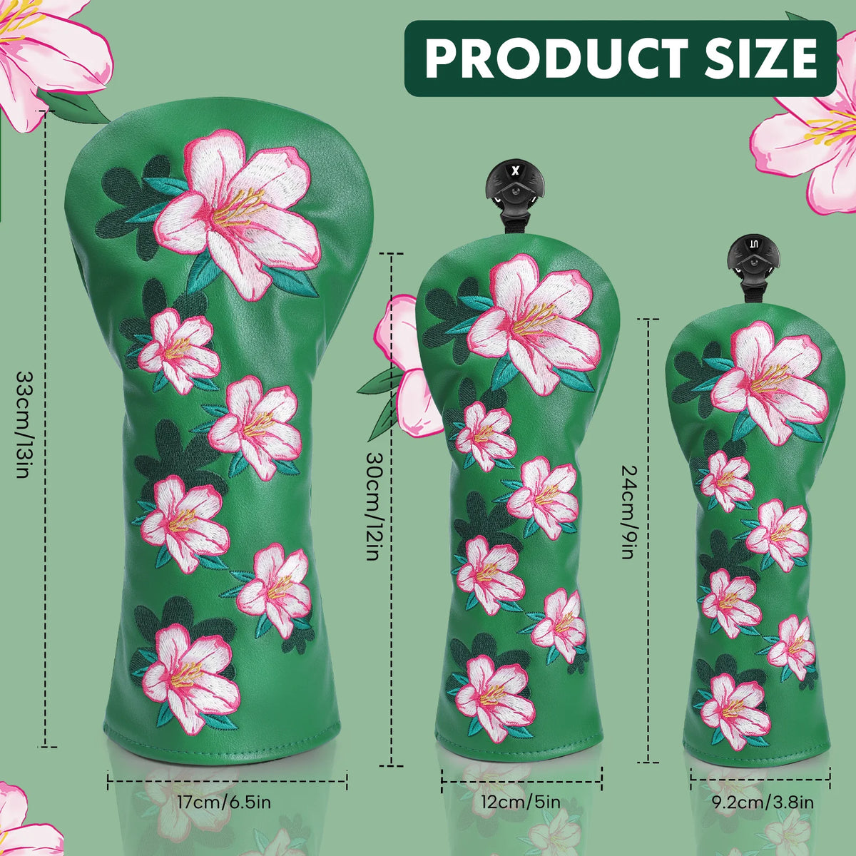Azalea Wood Covers | Headcovers