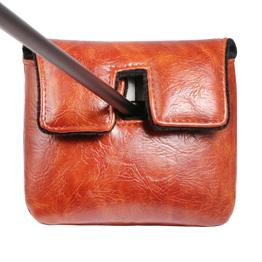 Vintage Leather Putter Cover | Headcovers