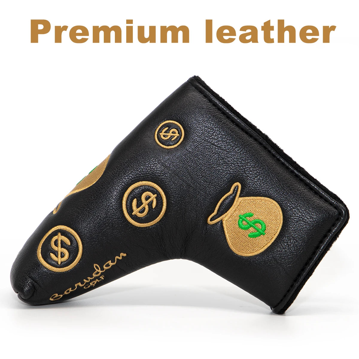 Golden Dollar Blade Putter Cover | headcovers