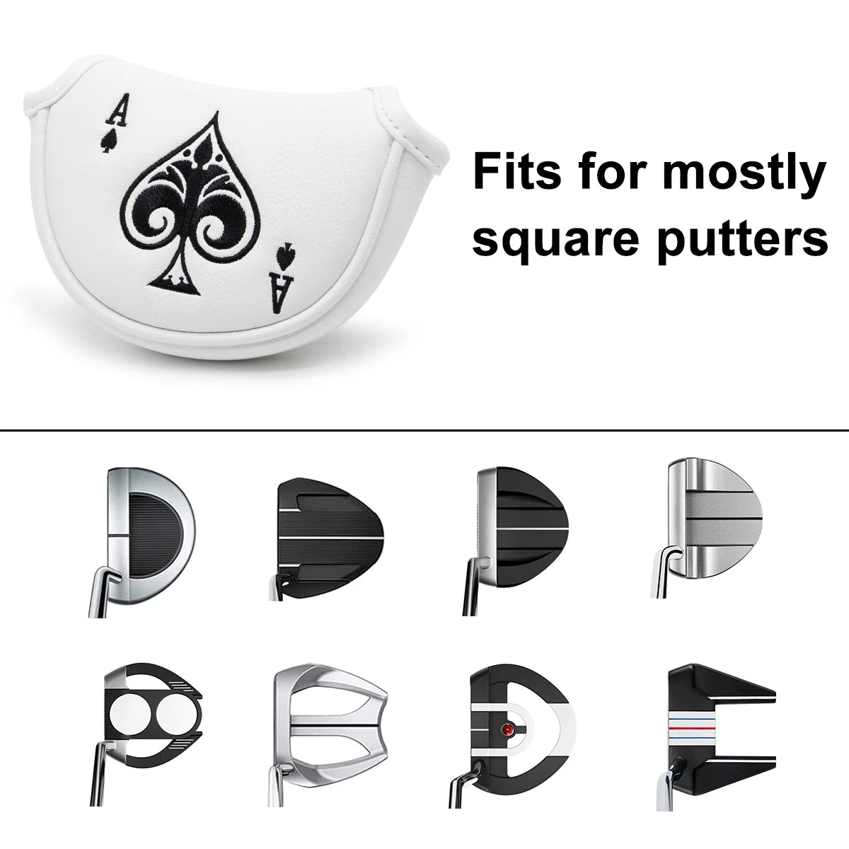 Ace of Spades Round Blade | Headcovers