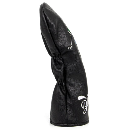 Dr.Bear Wood Covers Black | headcovers