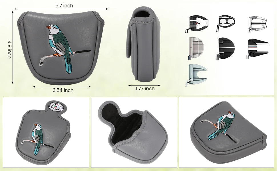 Birdie Mallet Putter Cover | headcovers