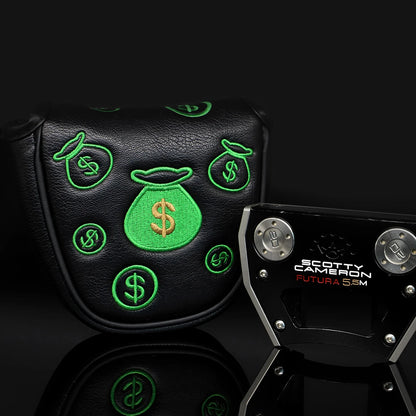 Golden Dollar Blade Putter Cover | headcovers
