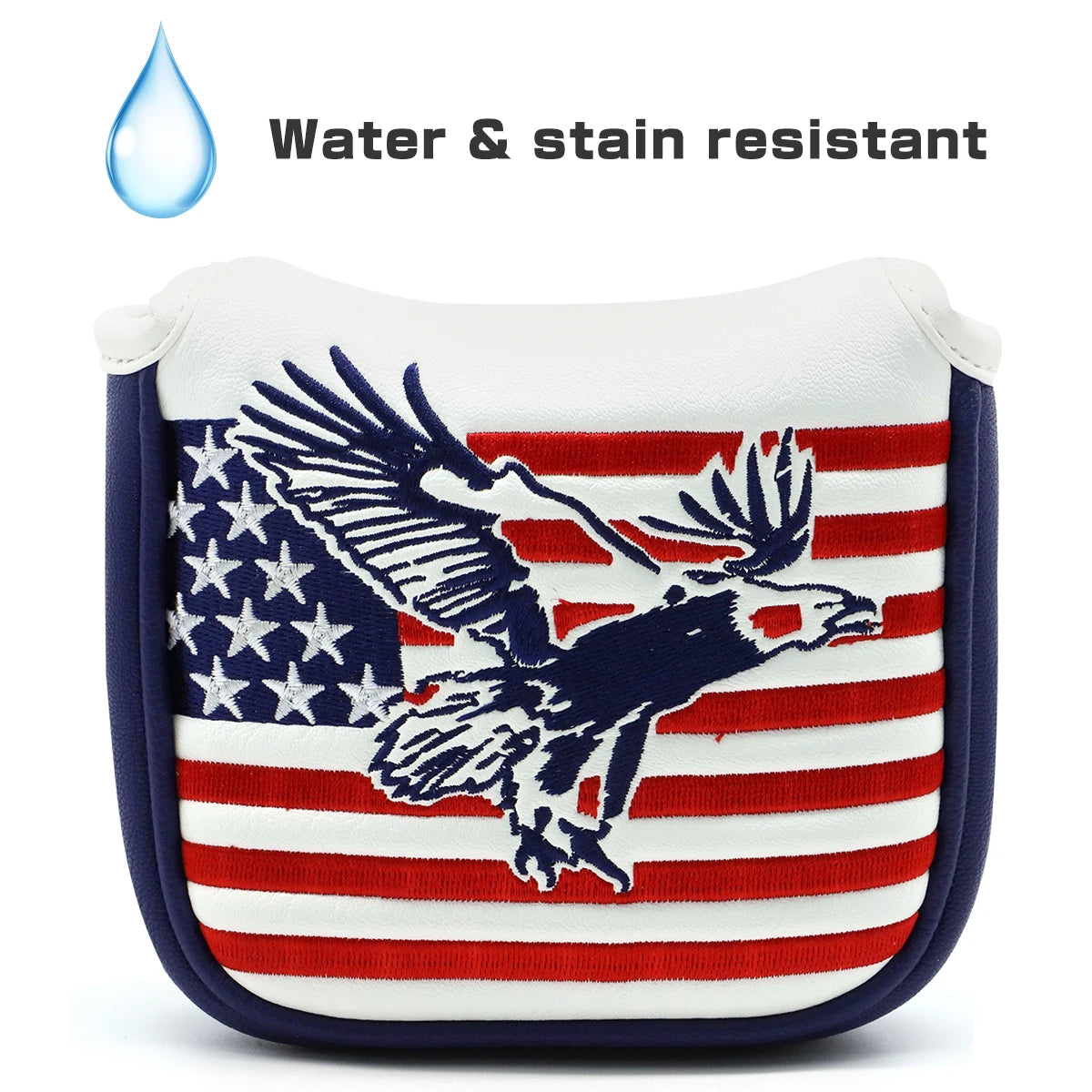 USA Flag Mallet Putter Cover | headcovers