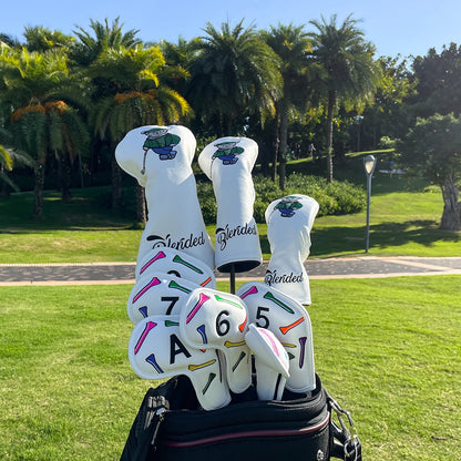 Dr.Bear Wood Covers White | headcovers