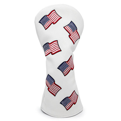 US Flag Patriotism Wood Covers | headcovers