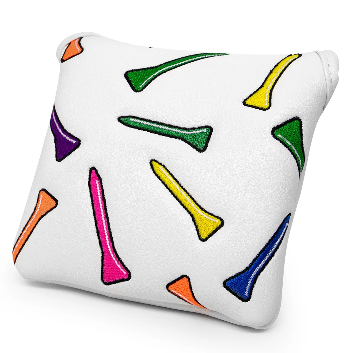 Tee Embroidery Mallet Putter Cover | headcovers