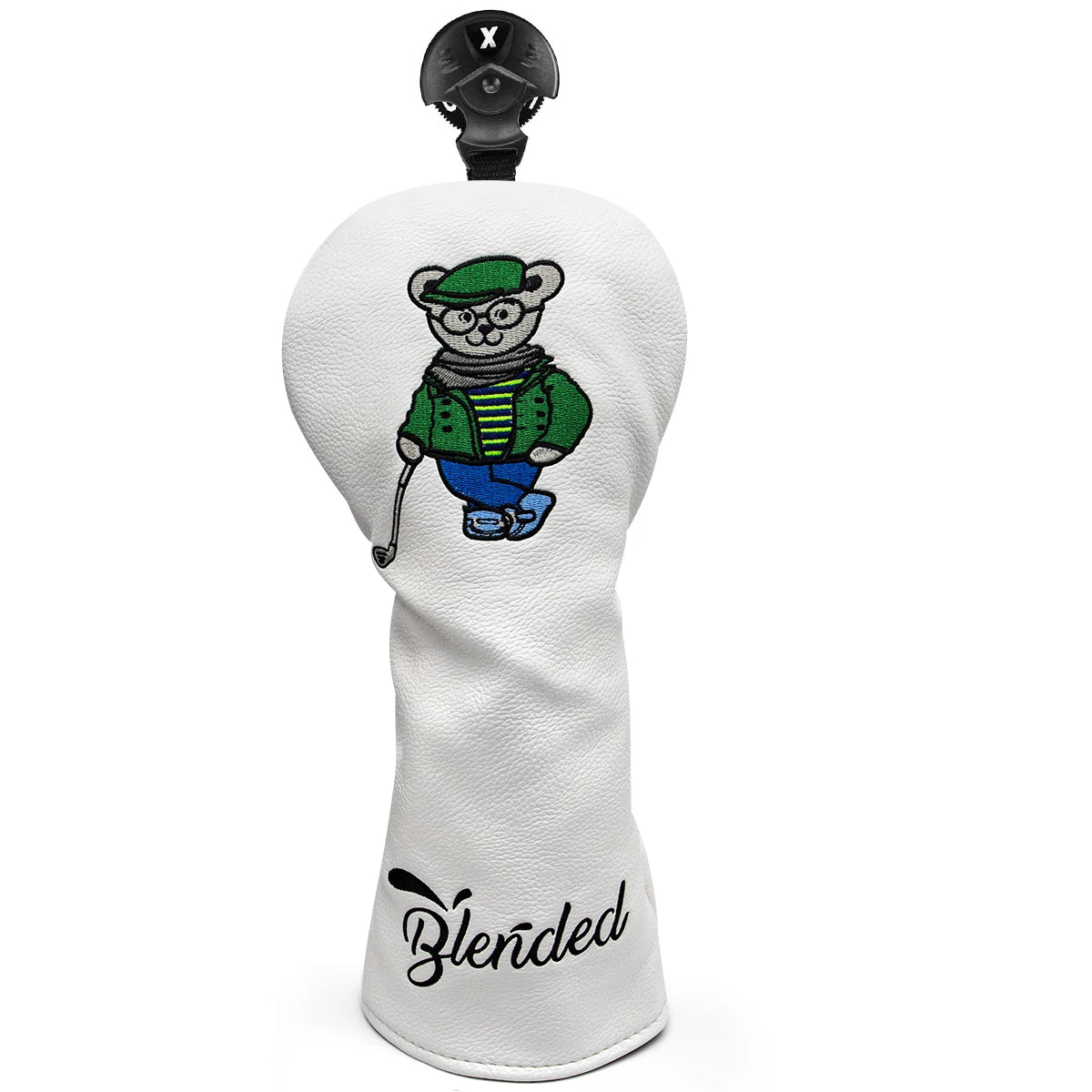 Dr.Bear Wood Covers White | headcovers