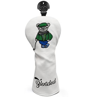 Dr.Bear Wood Covers White | headcovers