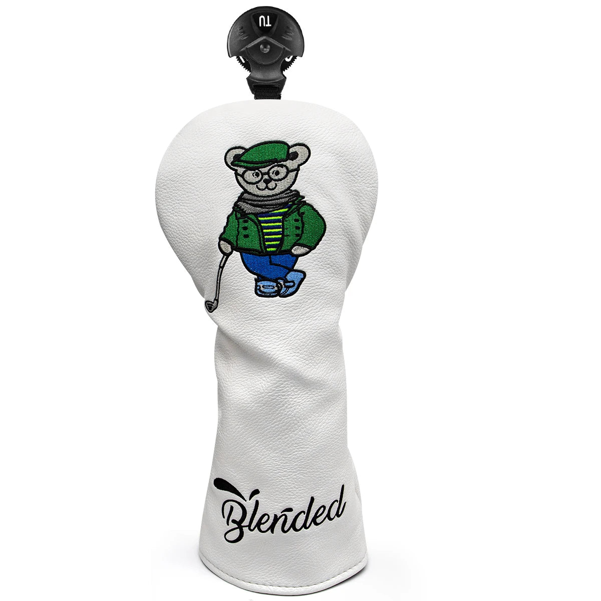 Dr.Bear Wood Covers White | headcovers