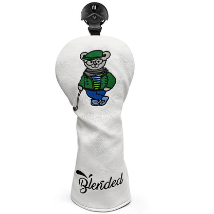 Dr.Bear Wood Covers White | headcovers