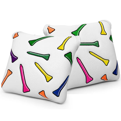 Tee Embroidery Mallet Putter Cover | headcovers